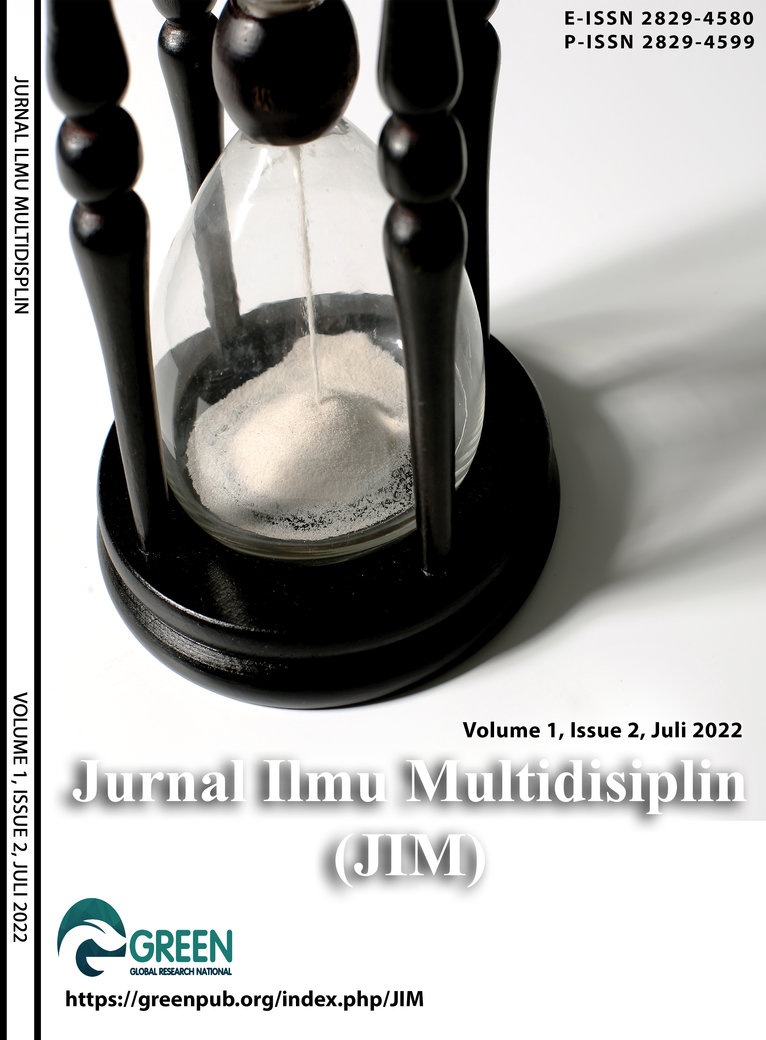 					View Vol. 1 No. 2 (2022): Jurnal Ilmu Multidisplin (Juli-September 2022)
				