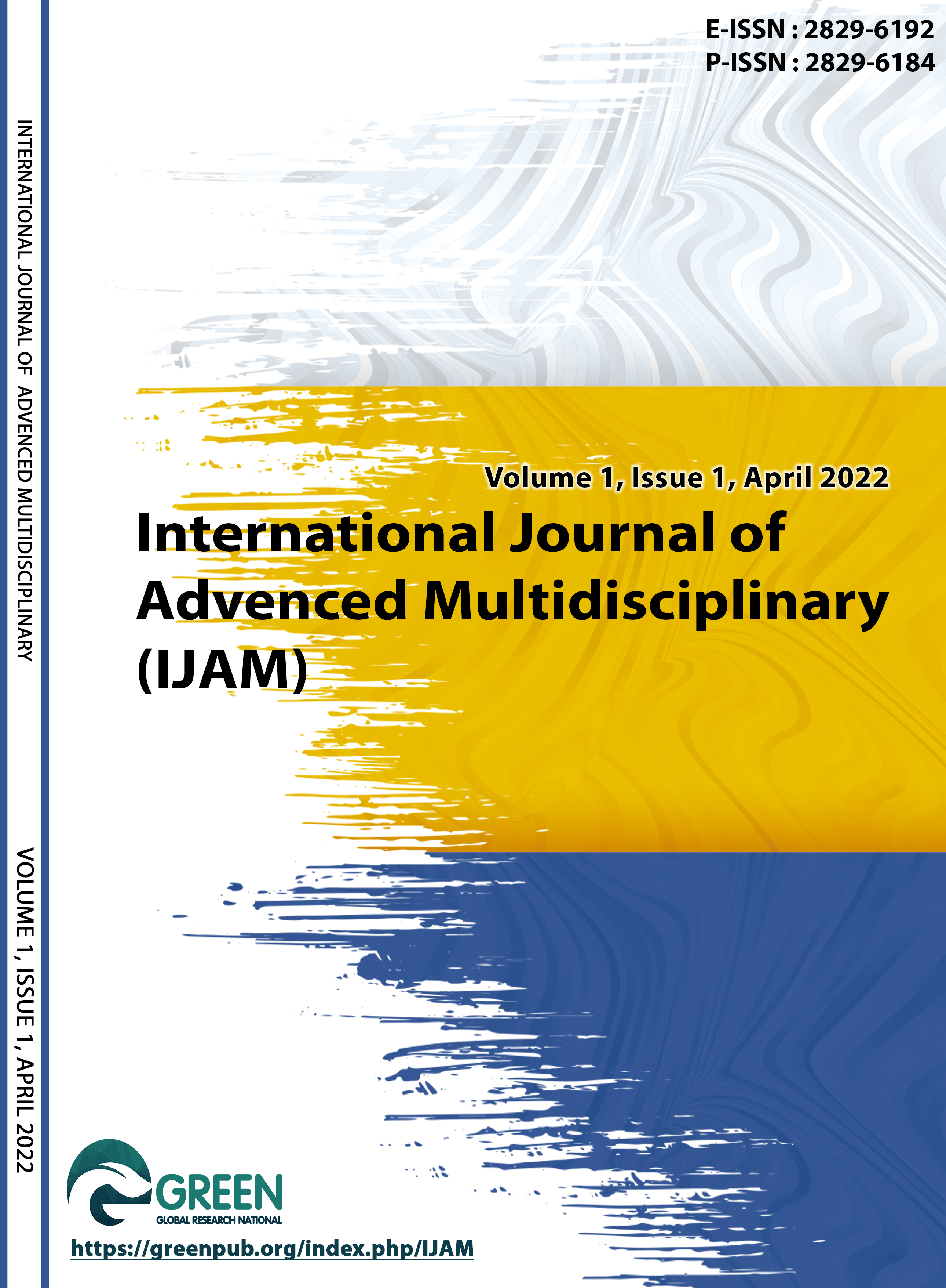 					View Vol. 1 No. 1 (2022): International Journal of Advanced Multidisciplinary (April-June 2022)
				
